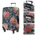 thumbnail image 5 of Pioneer Flower Floral Print Pattern Luggage Cover Fashion Suitcase Cover Baggage Covers Fit 25-28 Inch Luggage (Go Travel), 5 of 5