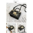 thumbnail image 3 of CJSHOPPE WOMEN HANDBAG CROSSBODY TOTE NYLON SNAKESKIN BAG, 3 of 3
