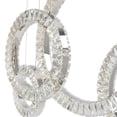 thumbnail image 4 of 5 Hoop Crystal Progression Chandelier // Chrome, 4 of 4