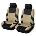 thumbnail image 3 of Juego completo de fundas para asientos de coche, asiento delantero dividido, asiento trasero, universal, de tela, para SUV, sedán, furgonetas, fundas interiores para automóviles, 3 of 5