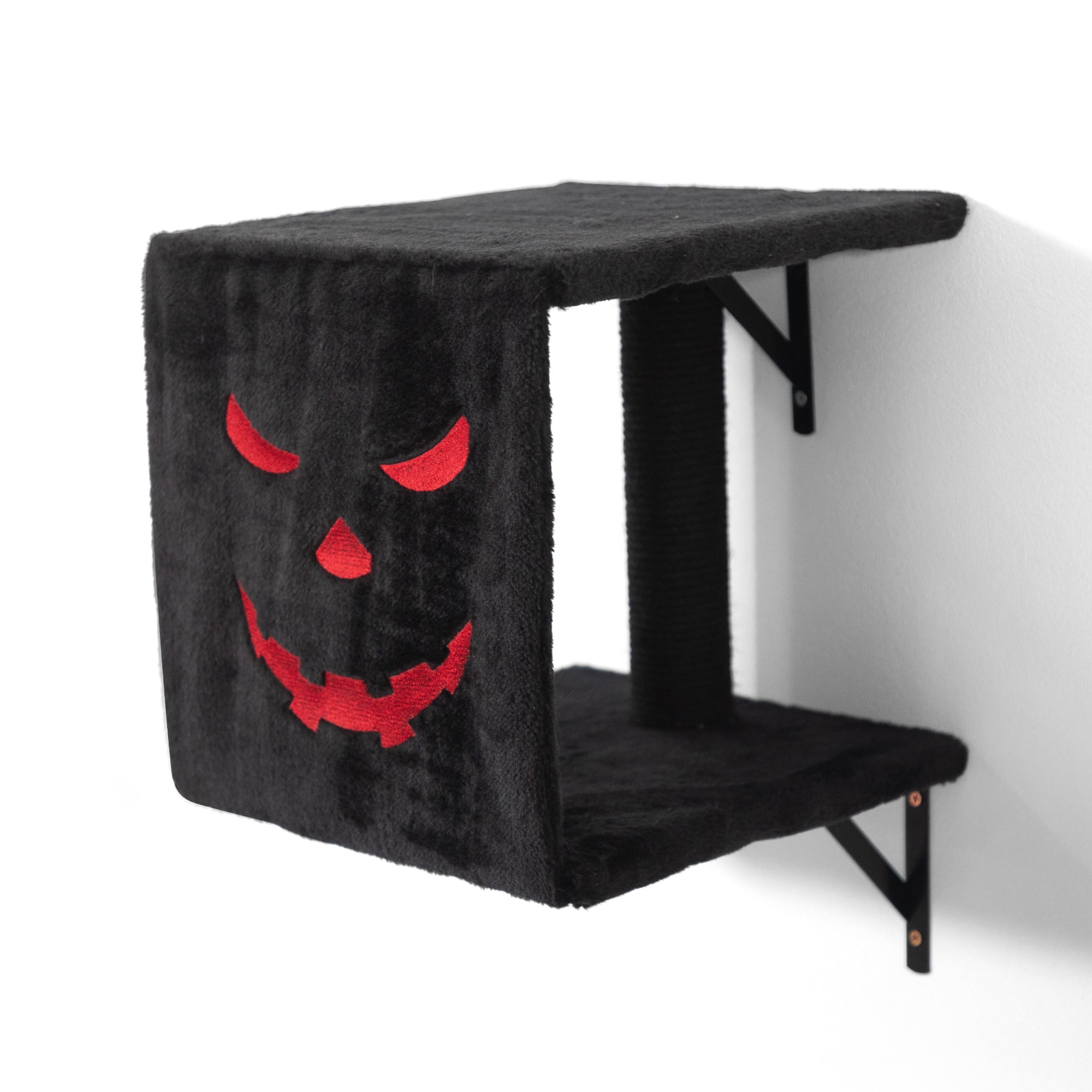Pefilos Cat Wall Shelves and Perches Set for 5, Cat Tower for Adult Cats Mounted Cat Tree House for Large, Indoor Cat Sleeping Playing Lounging Climbing Furniture, Gothic Pefilos Cat Wall Shelves and Perches Set for 5, Cat Tower for Adult Cats Mounted Cat Tree House for Large, Indoor Cat Sleeping Playing Lounging Climbing Furniture, Gothic