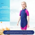 thumbnail image 7 of Children‘s 3mm Neoprene Wetsuit Warm One-piece Long Sleeve Diving Suit Cold Proof Sunscreen Surfing Swimming Snorkeling Swimsuit, 7 of 7