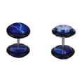 thumbnail image 1 of Par Oído Del Del Ensanchador 16g Vástago Del Perno Prisionero Blue, 1 of 9