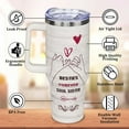 thumbnail image 3 of Best Friend Birthday Gifts, Gifts for Friends Female 40 oz Bestie Tumbler with Handle and Straw, Best Friend Travel Mug, Friendship Gifts for Women Vacuum Stainless Steel Insulated Cup, 3 of 6