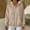 Beige, variant on QUNYINEY Hoodies for Women Plus Size Long Sleeve Beige Cotton Zip Up Hoodies Sweatshirt with Pocket Loose Fit Drawstring Women Tops