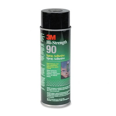 3M High Strength 90 Contact Spray Adhesive, 17.6-Ounces.