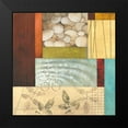 thumbnail image 2 of Larson 20x20 Black Modern Framed Museum Art Print Titled - Organic Abstract I, 2 of 5