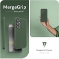 thumbnail image 3 of TUDIA Funda MergeGrip para Samsung Galaxy S24 FE (2024), Resistente y a Prueba de Caídas, Color Verde Pino, 3 of 6