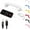 White, variant on Retro Phone Handset for iPhone & Android, Vintage 90s Style Cell Phone Receiver with Microphone & 3.5mm Connection, Photo Prop