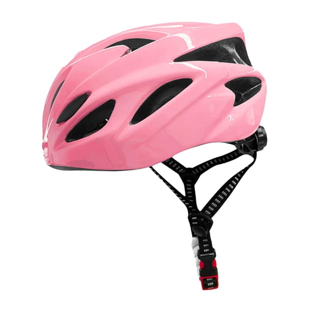 Quzzie Casque de Vélo pour Enfants Casque pour Enfants Casque de Vélo Équipement de Protection Sangle Ajustable Conception Antichoc Léger PC Convient pour Vélo Conduite Sarrau Rose