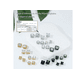 thumbnail image 2 of 5 Pare Aretes Hombre Mujer Falsos Piercing Imán Circón Acero Xtellar dorado, 2 of 4