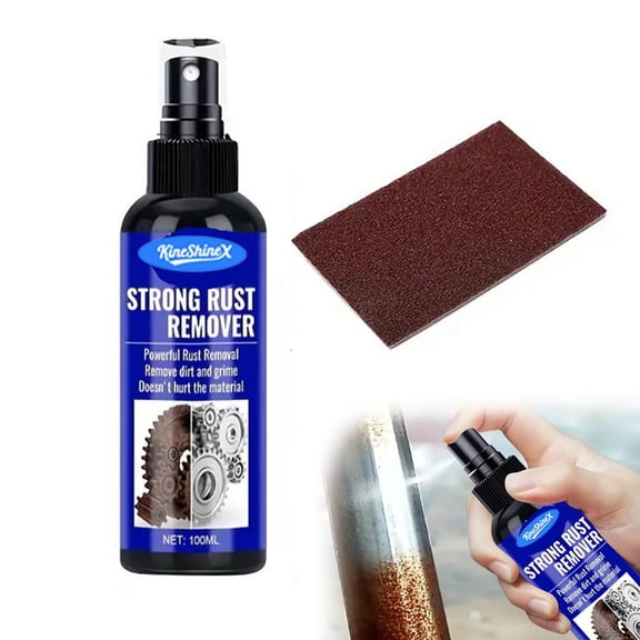Car Iron Rust Remover Spray Metal Cleaner for Wheels Exhaust