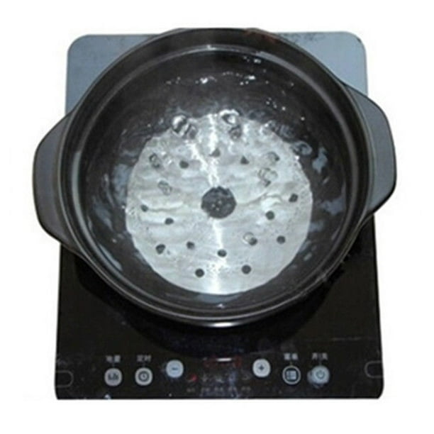 Induction Cooktop Converter Disk Stainless Steel Plate Cookware for Magnetic Induction Cooker Thermal Guide Plate 15.6cm