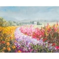 thumbnail image 3 of Nai, Danhui 24x20 Black Modern Framed Museum Art Print Titled - Drift Garden, 3 of 5