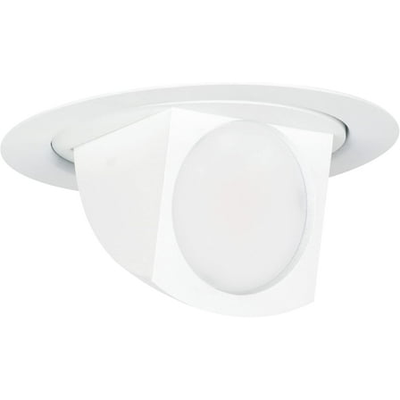 Feit Electric 4 inch Adjustable Scoop Recessed LED Downlight - 5000K Daylight - Dimmable - 65W Equivalent - 45 Year Life - 720 Lumen - High CRI