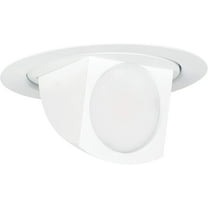 Feit Electric 4 inch Adjustable Scoop Recessed LED Downlight - 5000K Daylight - Dimmable - 65W Equivalent - 45 Year Life - 720 Lumen - High CRI