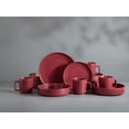 thumbnail image 1 of Vajilla Vascella Prime Roja Mate para 4 Personas 16pz, 1 of 1