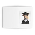 thumbnail image 3 of DistinctInk Greeting Card / Note Card - Smooth Fox Terrier Graduation - PACK of 5, 3 of 7