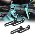 thumbnail image 2 of Ajustadores de parabrisas de motocicleta Soporte de parabrisas para Honda NC700X / NC750X 2012-2015 (negro), 2 of 5