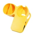 thumbnail image 2 of Xingzhi Multi-functional Home Office Table Desktop Cup Holder Clamp Clip Yellow, 2 of 9