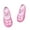 Pink-08, variant on Girls Ballet Shoes Glitter Split-Sole Dance Slippers with Elastic Laces Toddler Kid Practice Shoes