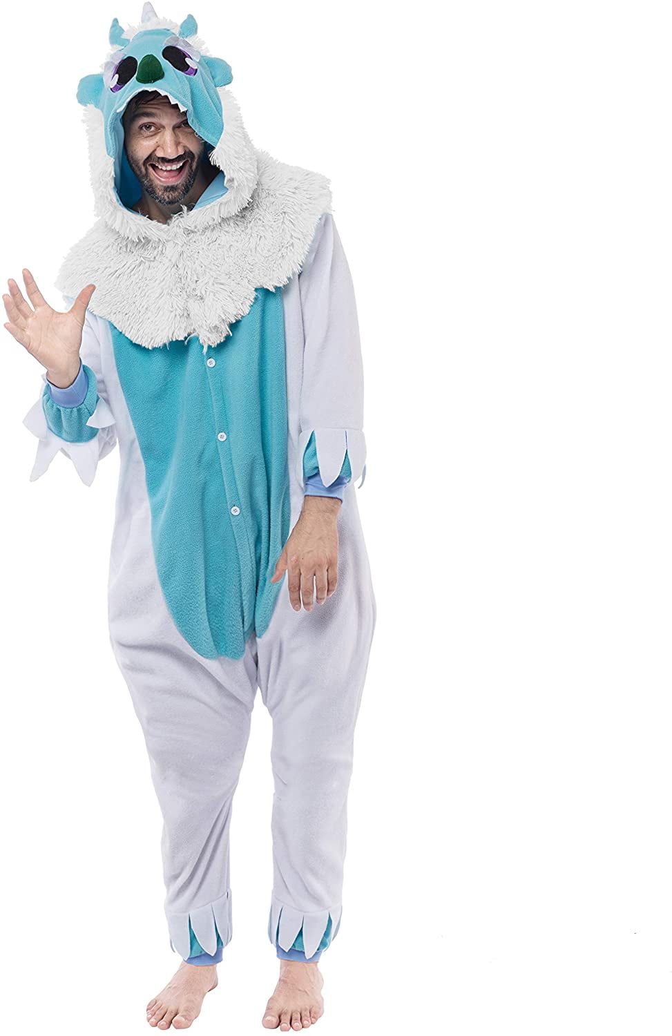 Adult Fleece Unisex  Kigurumi Animal Pajamas Cosplay Costume Sleepwear bodysuit 
