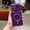 Darkpurple, variant on Heart Pattern Case for Samsung Galaxy S25 FE, Plated TPU Magnetic Ring Holder Stand, Shockproof Protective Phone Cover for Women Girls, Slim Anti-Scratch Cute Phone Case, Darkpurple