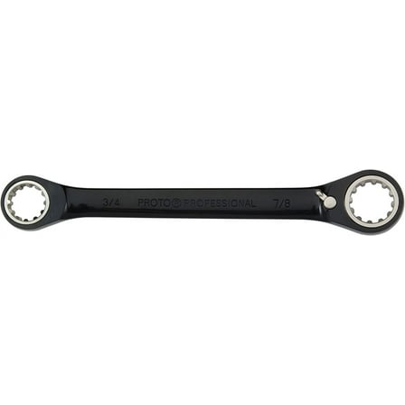 BLK Chrome Reversible Ratchet Wrench 7/32" x 9/32" - Spline