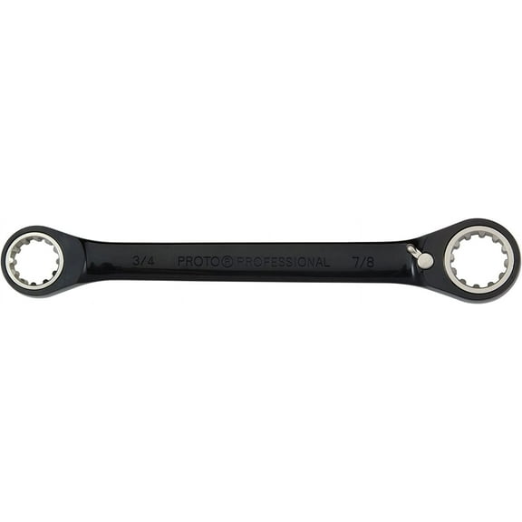 BLK Chrome Reversible Ratchet Wrench 7/32" x 9/32" - Spline