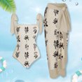 thumbnail image 1 of Traje De Baño Damas 2 Piezas De Traje De Baño De Playa Para Mujer Con Cordones Y Vestido Para Deportes Acuáticos (Xl Beige) Sywqhk Para Estrenar, 1 of 5