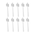 thumbnail image 1 of 10PCS Triple Side Soymilk Machine Cleaning Brushes Plastic Handle Juicer Food Processor Brushes (White), 1 of 8