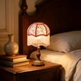 thumbnail image 6 of Velvet Tassel Lampshade,Scallop Bell Shape Victorian Style Fringe Lamp Cover Decor for Table Lamp,Floor Light & Bedside, 6 of 6