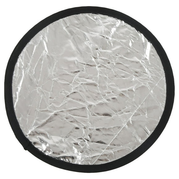 EOTVIA Photography Reflector, Silver And White Reflector 2 In 1 With Storage Bag For Outdoor Lighting