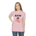 thumbnail image 6 of Keto AF Bacon - Funny Cute Ketogenic Diet Health Food Shirt, 6 of 10