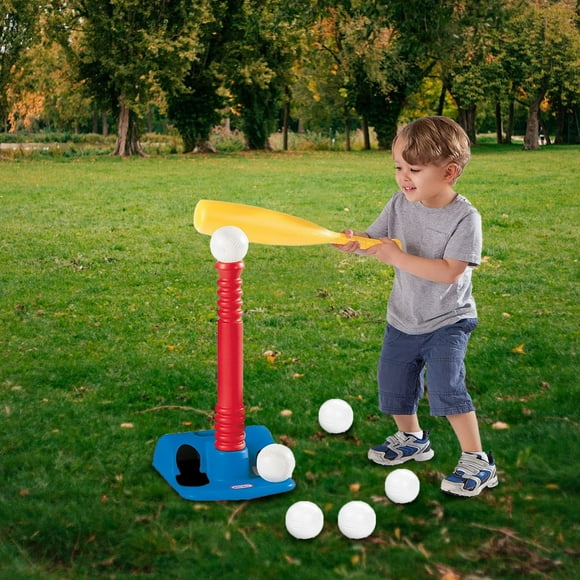 EGNMCR Portable Outdoor Indoor Baseball Toys Parent-Child Interactive Leisure Sports Games Baseball Set Toys a Baseball Birthday Gifts for Kids