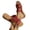 Red, variant on Women's Adjustable Buckle Slide Sandals, Two-Strap Open Toe Flat Shoes for Summer and Casual Wear