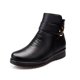 thumbnail image 2 of Zapatos de madre, zapatos de algodón de invierno, botines cálidos antideslizantes con forro polar para otoño e invierno para mujeres mayores de mediana edad., 2 of 5