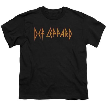 Def Leppard Horizontal Logo Big Boys Youth Shirt