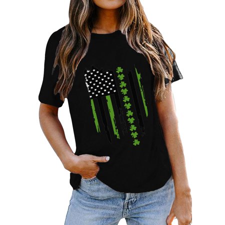 

ASEIDFNSA Corset Top Plus Size Basics Women S Tee Women Fashion Top Shirt Short Sleeve Printed T Shirt Round Neck Elegant Loose Top Blouse