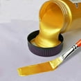 thumbnail image 1 of Peinture Acrylique Métallique Dorée Imperméable - 100ml pour Coloration Statuaire, 1 of 5