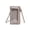 Grey, variant on Women's Touchscreen Phone Crossbody Bag, Small Cell Phone Wallet Purse, Multi-Pocket Mini Shoulder Bag for Travel Shopping Daily Use(Yellow/One Size)