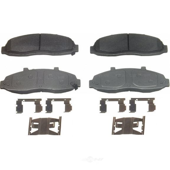 Disc Brake Pad Set Fits select: 1997-1998,2000-2003 FORD F150