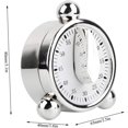 thumbnail image 3 of Temporizador de cocina, mini temporizador de cocina de 60 minutos sin batería, reloj magnético de cuenta regresiva, herramienta de gestión del tiempo con alarma fuerte, para cocinar, aprender,6.3*4.8, 3 of 4
