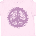 thumbnail image 4 of Inktastic Purple Peace Girls Toddler T-Shirt, 4 of 5