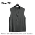 thumbnail image 2 of Camisetas sin mangas sin mangas con cuello redondo Camisa holgada Zhivalor CPB-ZRF805-1, 2 of 5