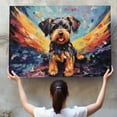 thumbnail image 4 of Barbet Dog Wall Art Graffiti Painting Canvas Print for Living Room,Colorful Animal Canvas Wall Art Farm Animal Picture Artwork for Home Bathroom Office Decor, 4 of 4