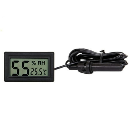 

Ayyufe Hygrometer Digital LCD Display Indoor Temperature Humidity Meter Thermometer Hygrometer