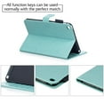 thumbnail image 5 of iPad mini 4 Case, iPad mini 4th Generation Case 7.9", Allytech PU Leather Slim Fit Blossom Magnetic Stand Folio Book Cover Style Cards Holder Wallet Case for Apple iPad mini 4 A1550 A1538, Green, 5 of 7