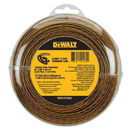 Dewalt-DWO1DT802 Trimmer Line 0.080 In. x 225 Ft.