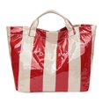 thumbnail image 3 of Bolso de playa de PVC, bolso tipo hobo, bolso de mano para camping, bolso informal deportivo para portátil, bolso de mano para mujer Rojo, 3 of 9